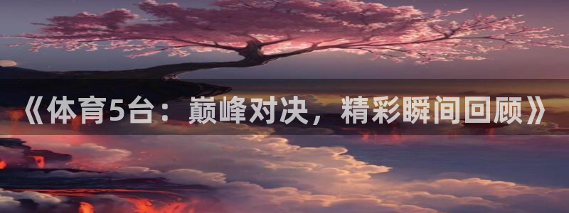 西瓜看球下载：《体育5台：巅峰对决，精彩瞬间回顾》